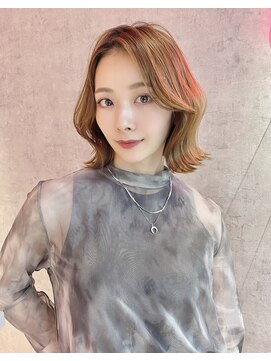 レーヴバイロンド 仙台(Reve by Lond) 韓国風レイヤーボブ髪質改善縮毛矯正ネビージュワンレン仙台前髪