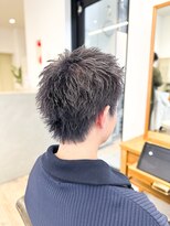 セイドット フクオカ(Say.FUKUOKA)&nbsp;【メンズ★大名】スパイキーショート×ブリーチカラー×シルバー