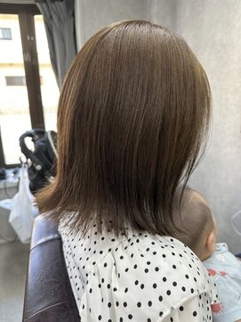 リアン(Lien) 透明感のあるミルクティベージュ/ブリーチなし/ナチュラルな上品