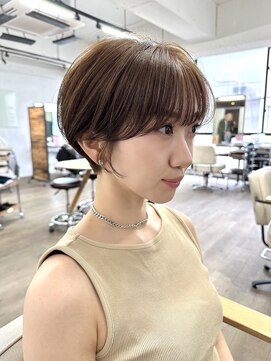 ルアン 上通り(ruen) 大人かわいいくびれショート 熊本ショート ruen 髪質改善