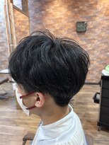 ドットクー(.COEUR)&nbsp;メンズマッシュベースポイントパーマサイド２ブロック