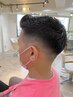 メンズ刈り上げスタイル◆ フェードカット＋シャンプー ￥4950