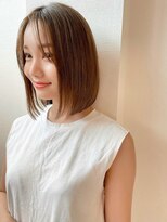 ロンドロゼ 池袋(Lond rose) ミニウルフレイヤーカット顔周り前髪韓国ミディアムボブ/池袋