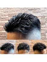 アールドボーテ 理容室(R de Beaute)&nbsp;銀座  束感アイロンパーマ <理容室>メンズ