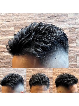 アールドボーテ 理容室(R de Beaute) 銀座 束感アイロンパーマ <理容室>メンズ