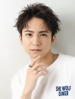 ニュアンスデザイン/刈り上げショート/アップバング/短髪