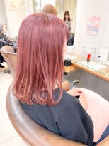 ネオリーブ チロル 横浜西口店(Neolive CiroL.)&nbsp;夏くびれヘア/ハイトーンカラー/ピンクヘア/ハイライト【横浜】