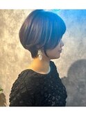 ショートカットヘアスタイル