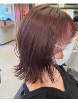 アバーブ ザ ビューティー アイランド(Above the beauty island -oizumi gakuen-)&nbsp;20代30代40代50代◎外ハネボブ/ピンクブラウンカラー