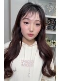 韓国風ヘアメイク