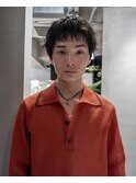 ココアベージュ/黒髪/クラゲヘアー/オリーブグレー/ボブ/表参道