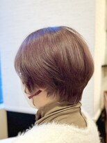 シュヴー 築地(CHEVEUX)&nbsp;明るい白髪染め/白髪ぼかし/丸みショート/40代/50代/60代/
