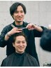 ★屋根限定【極上の休息】最高峰ヘッドスパ＋頭皮診断＋顔エステ＋カット　