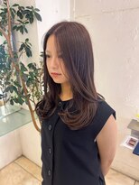 ヘアーアンドメイク ブリリアント(hair&make BRILLIANT)&nbsp;ニュアンスカラーレイヤーカット！暖色系カラー／フローディア
