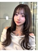 夏向けて柔らかベージュで明るめヘア