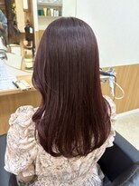 ラフテル(RAFTEL)&nbsp;酸性ストレート×艶感カシスブラウン