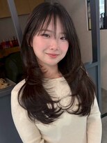 エトワ 中央店(etoi)&nbsp;大分韓国かき上げレイヤーカット大人レイヤー顔まわりレイヤー