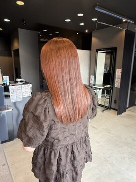 フィオーレ ヘアデザイン(FIORE hair design) オレンジブラウン