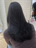 シンクショップ 河原町(THINK SHOP)&nbsp;/透明感カラーブルーブラック/レイヤーカット