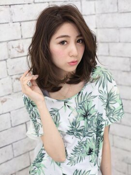 ピーチ バイ ニューヨークニューヨーク(a Peach by NYNY) 【a peach】ふんわり柔らかミディ