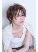 【morio池袋】チークバングウェットショート