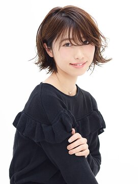 アース 流山おおたかの森店(HAIR&MAKE EARTH) ニュアンスショートボブ【EARTH流山おおたかの森】