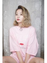 サロンドミルク 原宿(salon de MiLK)&nbsp;【salon de MiLK 原宿】ロブ×バレイヤージュ