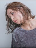 [Ravo]ミディアム×根元からゆるめパーマ