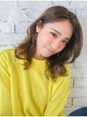 大人ミディアムヘア【LUXBE  大阪梅田店】