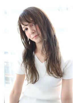 オーストヘアーフィガロ 本通り店(Aust hair Figaro) マットグレージュ×ナチュラルウェーブ