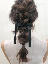 アンルポン(un.le.pont)&nbsp;☆un le pont☆編みおろしアレンジ♪