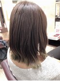 グリーンカラー!!
