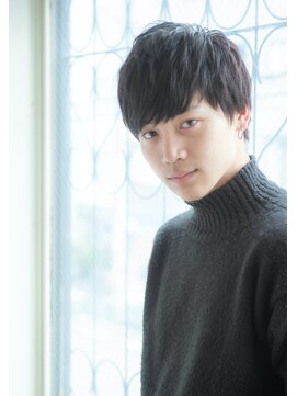 ヘアアンドメイク エジェリ(hair&make egerie) ナチュラルショートマッシュ メンズカット 恵比寿