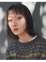 ブルートマト(BLUE TOMATO)&nbsp;シースルーバングのボブウルフ