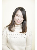 アフロディーテ ギンザ 秋葉原店(APHRODITE GINZA)&nbsp;グレージュカラー/シルキーベージュ/斜めバング/秋葉原