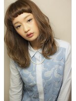 キートスバイガーランド (Kiitos by Garland)&nbsp;[Kiitos]ショートバングが似合う無造作ミディ☆渡部麻衣