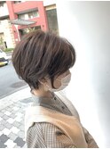 【WiLL 京橋店】栗野京弥　くびれショート　ブルーグレージュ