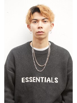 メンズサロンドットリアン(dot. lien) 【men’s salon dot. Tokyo】オレンジブラウン×スパイラル