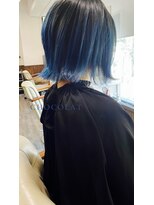 ショコラ 国立谷保(Chocolat)&nbsp;切りっぱなしぱっつんボブ【ショコラオリジナル秋冬カラー☆】