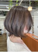 白髪ぼかしハイライト&インナーカラー