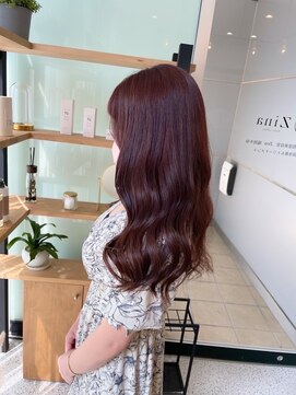 ジーナ 銀座中央通り(Zina) 髪質改善＊大人かわいい＊ヴァイオレットピンク【Zina 】