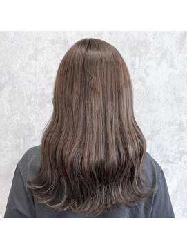 デミヘアー(Demi hair) ミルクティーブラウン×ゆるふわウェーブ