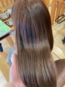 グランバイ アトリエドングリ(Grand × AtlierDonguri) 髪質改善　ビフォーアフター　その227（ピンクベージュ）