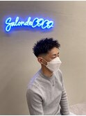 ツイストパーマ フェードカット