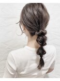 [CAMON. ]#3分ヘアアレンジ#ヘアセット#お呼ばれヘア