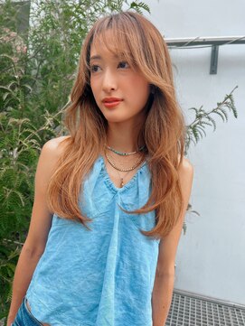 スティーロ 渋谷(Steelo) Steelo ハイライト×カッパーベージュ