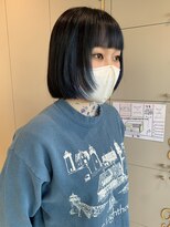 クレーチェ(CRECE)&nbsp;《畑中結衣》顔周りウルフ/フェイスフレーミング/デザインカラー