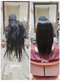 【美髪縮毛矯正】シルクストレート　艶髪
