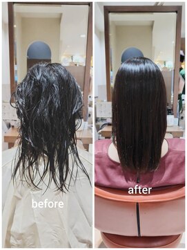 ネオリーブチノ 登戸店(Neolive cino) 【美髪縮毛矯正】シルクストレート 艶髪