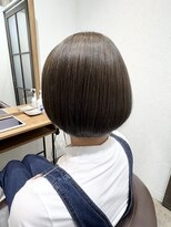 アリアバイエクラート 池袋店(ARiA by ECLART)&nbsp;大人可愛い20代30代40代前下がりひし形小顔ボブ丸みショート